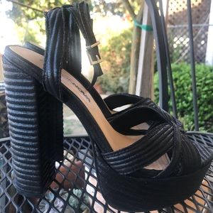 Fashion Nova black heels